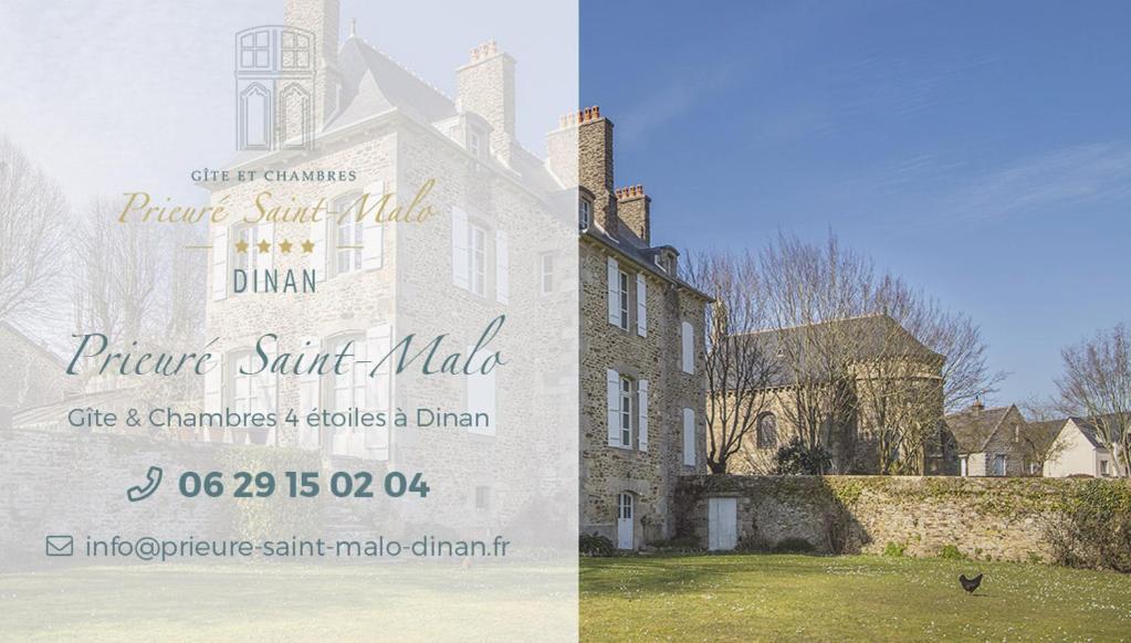 Le Prieure Saint-Malo De Dinan Villa Bagian luar foto